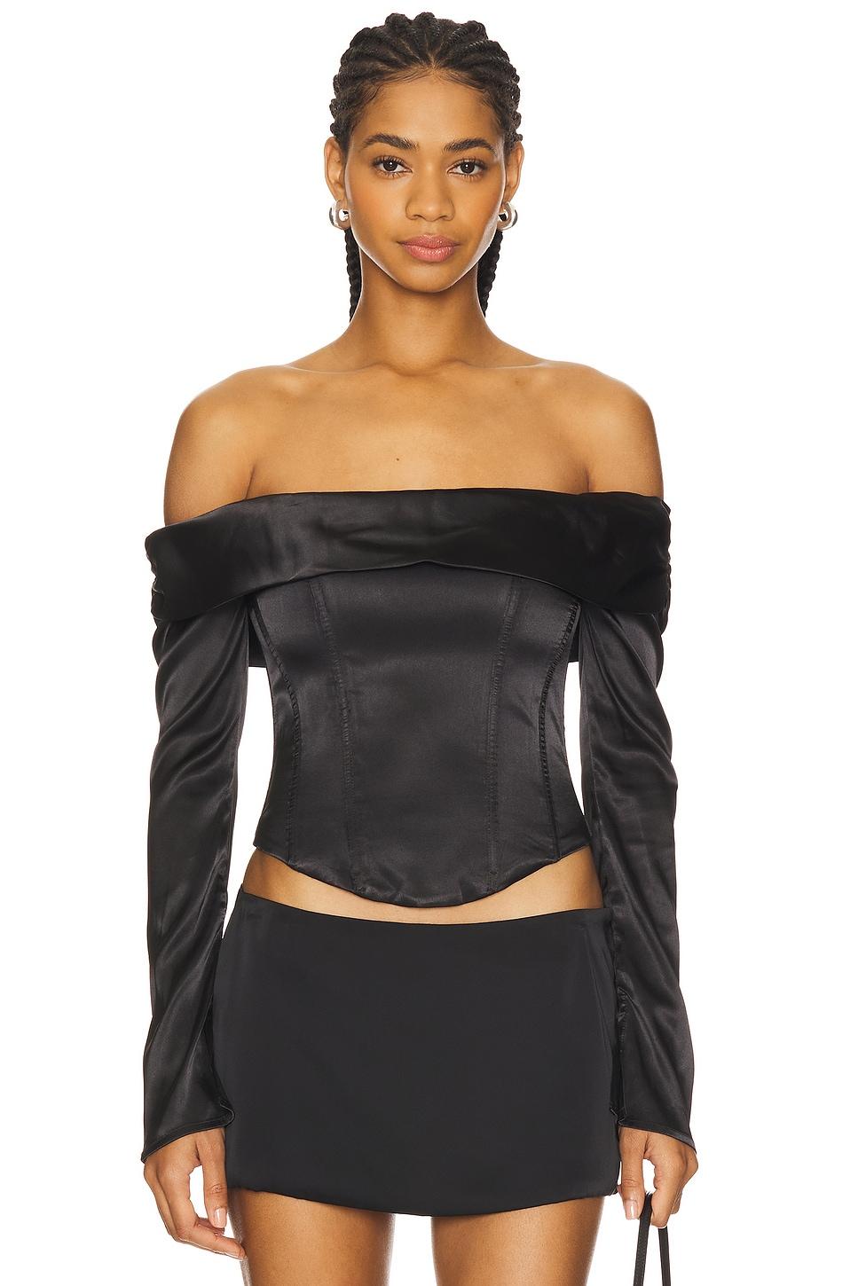 Топ с открытыми плечами Emily More To Come, black
Топ с открытыми плечами Emily More To Come, black