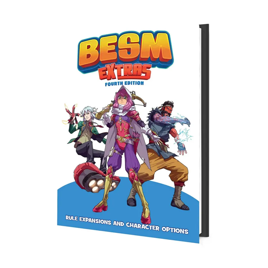 BESM - Extras, BESM Role Playing Games (Big Eyes, Small Mouth) 4th Edition (Dyskami Publishing), твердый переплет
BESM - Extras, BESM Role Playing Games (Big Eyes, Small Mouth) 4th Edition (Dyskami Publishing), твердый переплет