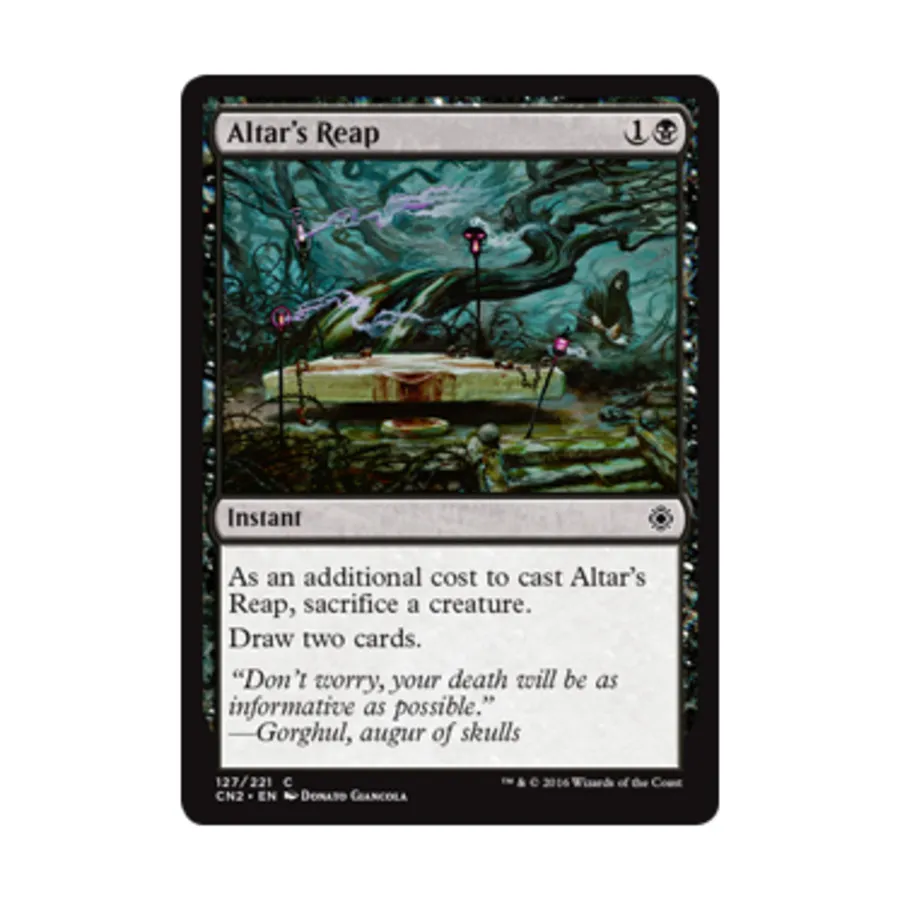 CCG Жатва Алтаря (клавиша C), MTG - Conspiracy - Take the Crown
CCG Жатва Алтаря (клавиша C), MTG - Conspiracy - Take the Crown