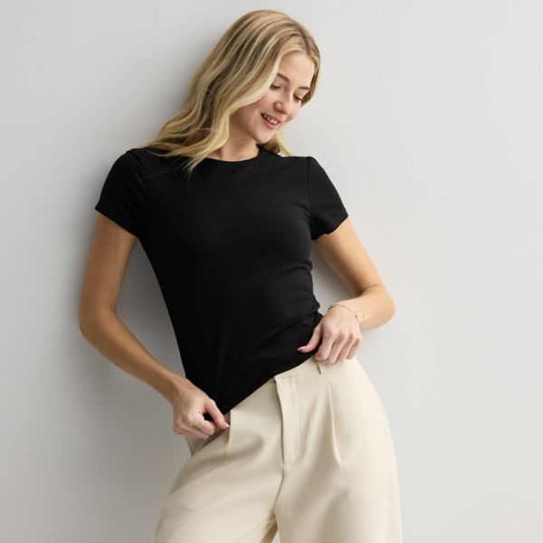 Футболка с короткими рукавами и круглым вырезом для юниоров So, черный
Футболка с короткими рукавами и круглым вырезом для юниоров So, черный