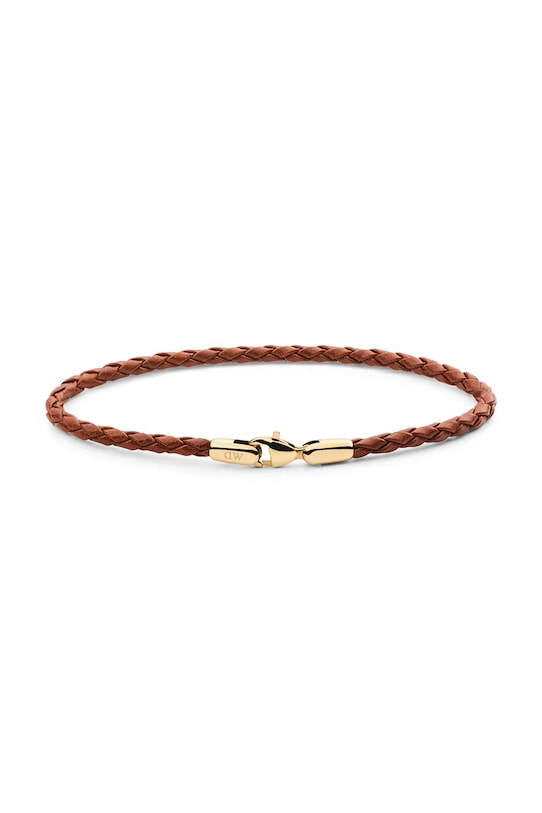 Кожаный браслет Daniel Wellington, золотой
Кожаный браслет Daniel Wellington, золотой