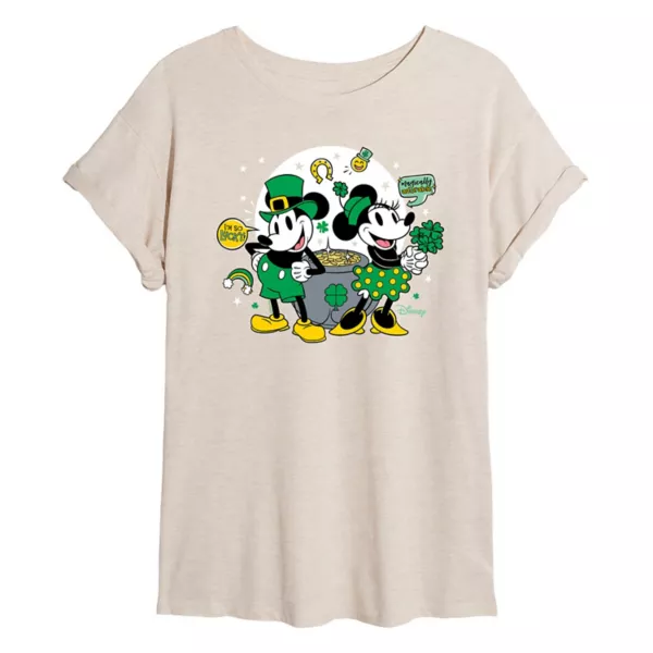 Футболка оверсайз "Горшочек золота" с Микки и Минни для подростков Disney, бежевый
Футболка оверсайз "Горшочек золота" с Микки и Минни для подростков Disney, бежевый