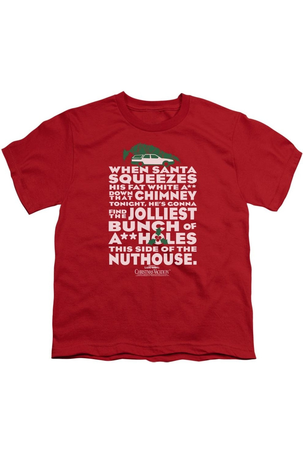 Футболка с коротким рукавом для детей "Самые веселые" из "Рождественских каникул" Gildan, красный
Футболка с коротким рукавом для детей "Самые веселые" из "Рождественских каникул" Gildan, красный