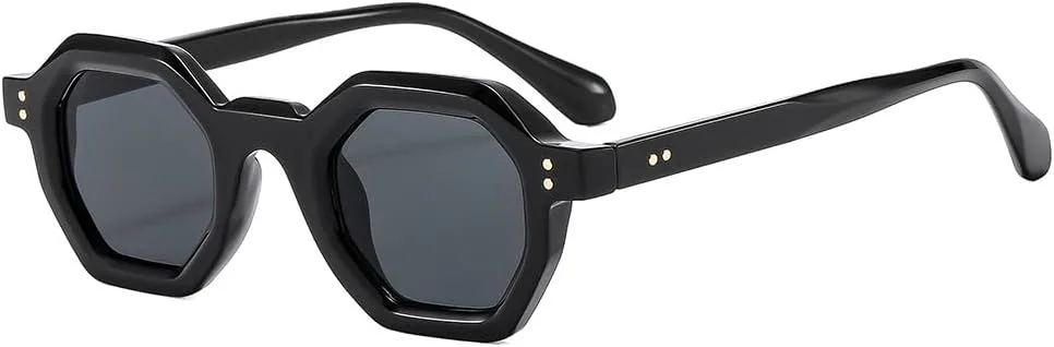 Солнцезащитные очки для мужчин и женщин - защита UV400 - прозрачные линзы Ocean с заклепками для занятий спортом на открытом воздухе и вождения QWBSER, 1
Солнцезащитные очки для мужчин и женщин - защита UV400 - прозрачные линзы Ocean с заклепками для занятий спортом на открытом воздухе и вождения QWBSER, 1