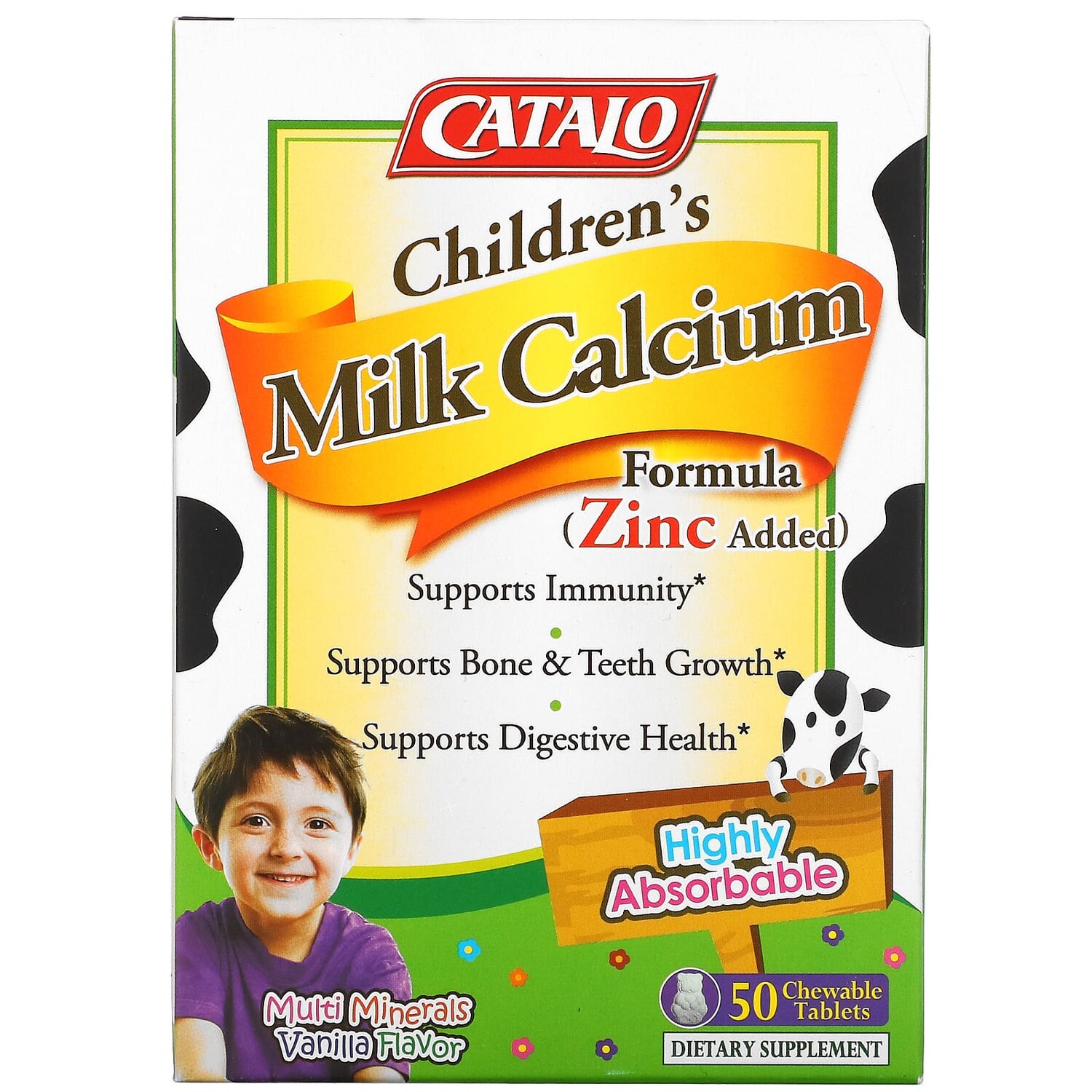 Детская Молочная Формула Catalo Naturals с кальцием, ваниль, 50 жевательных таблеток
Детская Молочная Формула Catalo Naturals с кальцием, ваниль, 50 жевательных таблеток