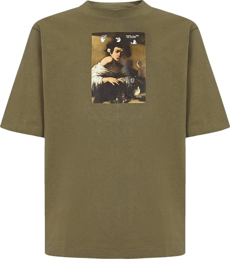 Футболка Off-White Caravaggio Boy Short-Sleeve Skate Tee 'Green/Multicolor', зеленый
Футболка Off-White Caravaggio Boy Short-Sleeve Skate Tee 'Green/Multicolor', зеленый