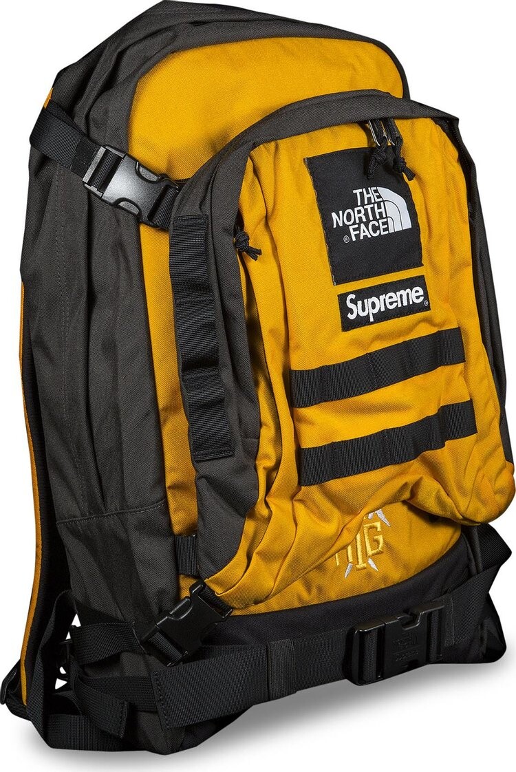 Рюкзак Supreme x The North Face RTG Backpack Gold, золотой 
Рюкзак Supreme x The North Face RTG Backpack Gold, золотой