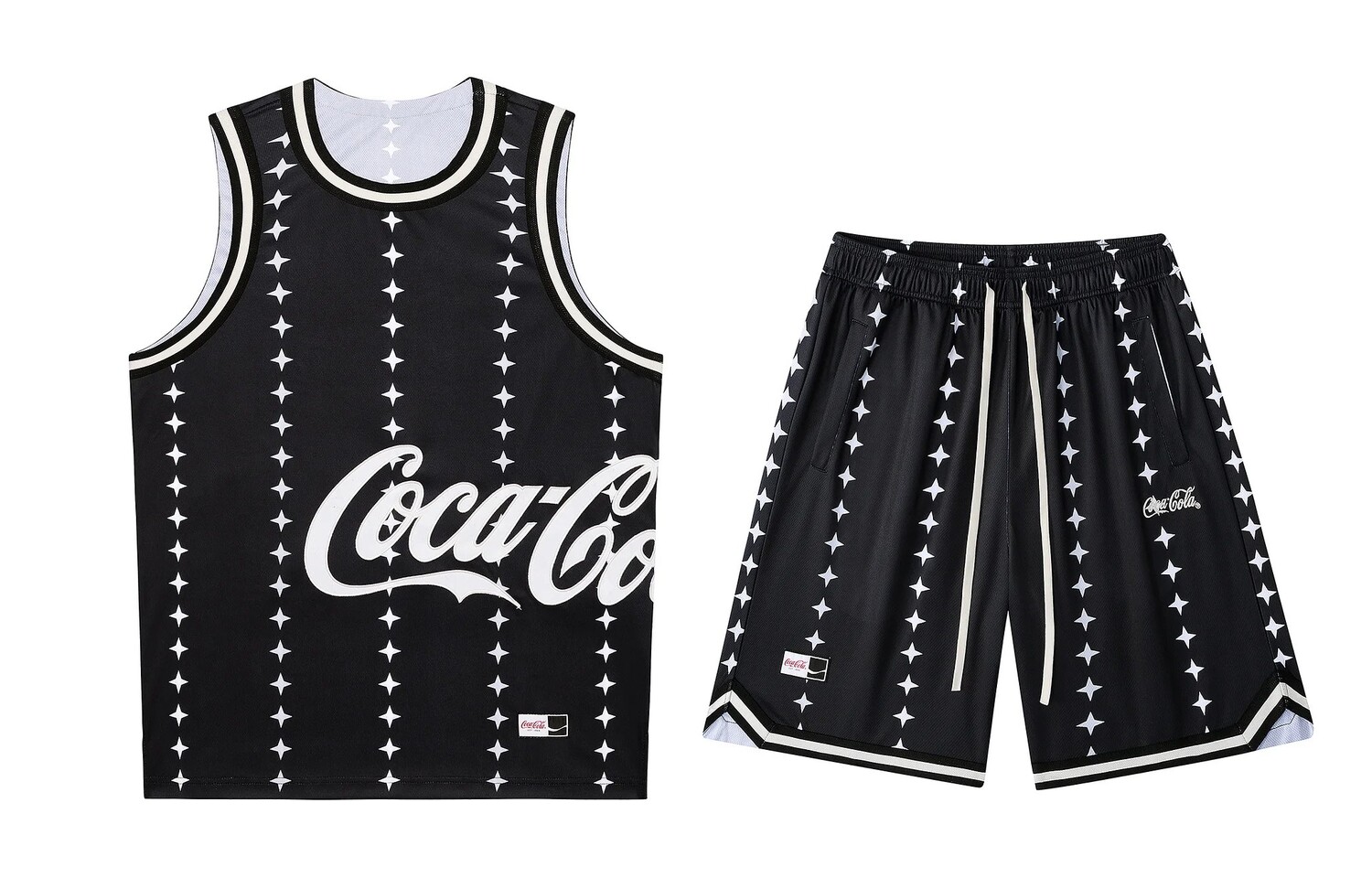 Баскетбольный костюм унисекс Coca-Cola, черный
Баскетбольный костюм унисекс Coca-Cola, черный