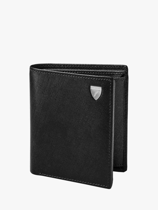 Кошелёк для ID и монет из сафьяновой кожи с защитой RFID Aspinal of London, Black
Кошелёк для ID и монет из сафьяновой кожи с защитой RFID Aspinal of London, Black