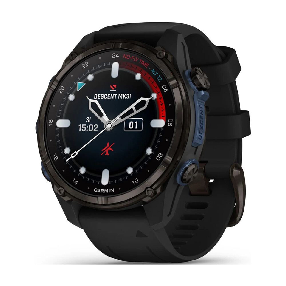 Умные часы Garmin Descent Mk3i, 1.2", Wi-Fi, титановый серый/черный
Умные часы Garmin Descent Mk3i, 1.2", Wi-Fi, титановый серый/черный