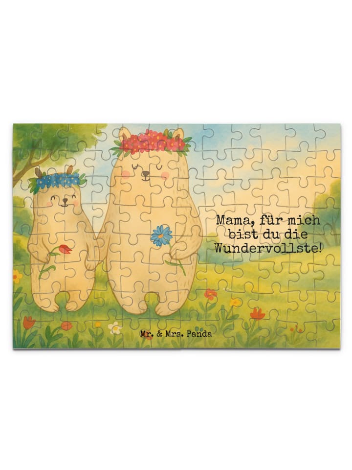 Mr. & Mrs. Panda Головоломка с изображением медведей в цветочном венке и надписью белого цвета
Mr. & Mrs. Panda Головоломка с изображением медведей в цветочном венке и надписью белого цвета