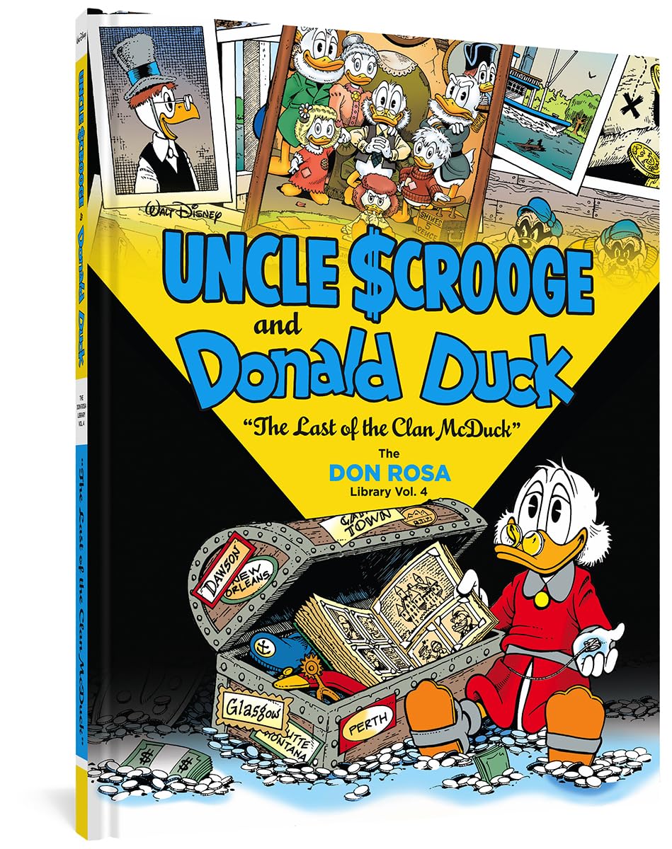 Walt Disney Uncle Scrooge And Donald Duck The Don Rosa Library Vol. 4 (DISNEY ROSA DUCK LIBRARY HC) (Fantagraphics Books)
Walt Disney Uncle Scrooge And Donald Duck The Don Rosa Library Vol. 4 (DISNEY ROSA DUCK LIBRARY HC) (Fantagraphics Books)
