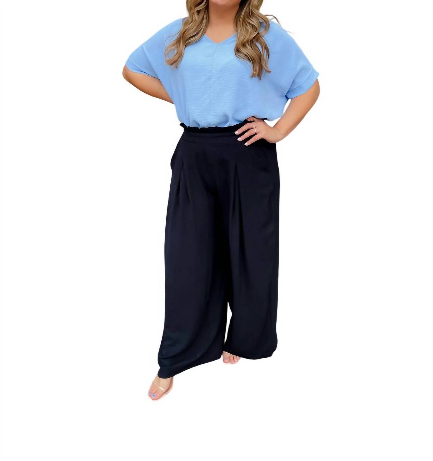 Брюки Timeless Threads Plus в черном цвете Llove, черный
Брюки Timeless Threads Plus в черном цвете Llove, черный