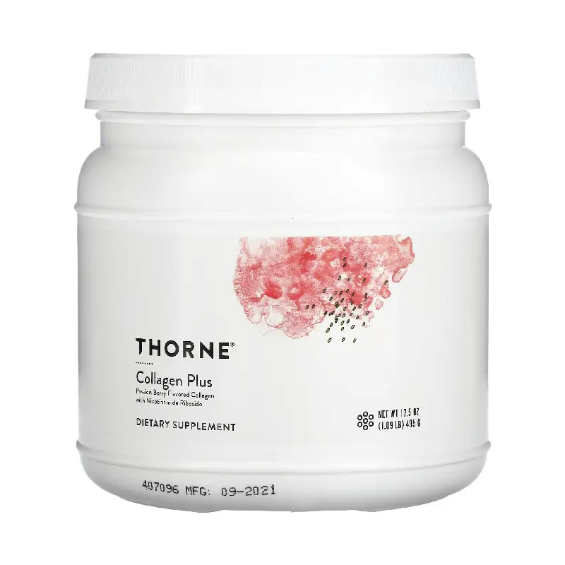 Collagen Plus добавка с коллагеном маракуйя Thorne Research, 495 г
Collagen Plus добавка с коллагеном маракуйя Thorne Research, 495 г