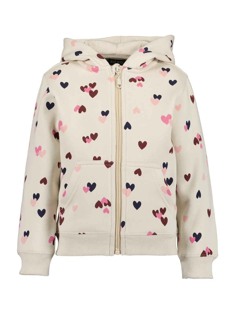 Толстовка с капюшоном на молнии BLUE SEVEN, кремовый
Толстовка с капюшоном на молнии BLUE SEVEN, кремовый