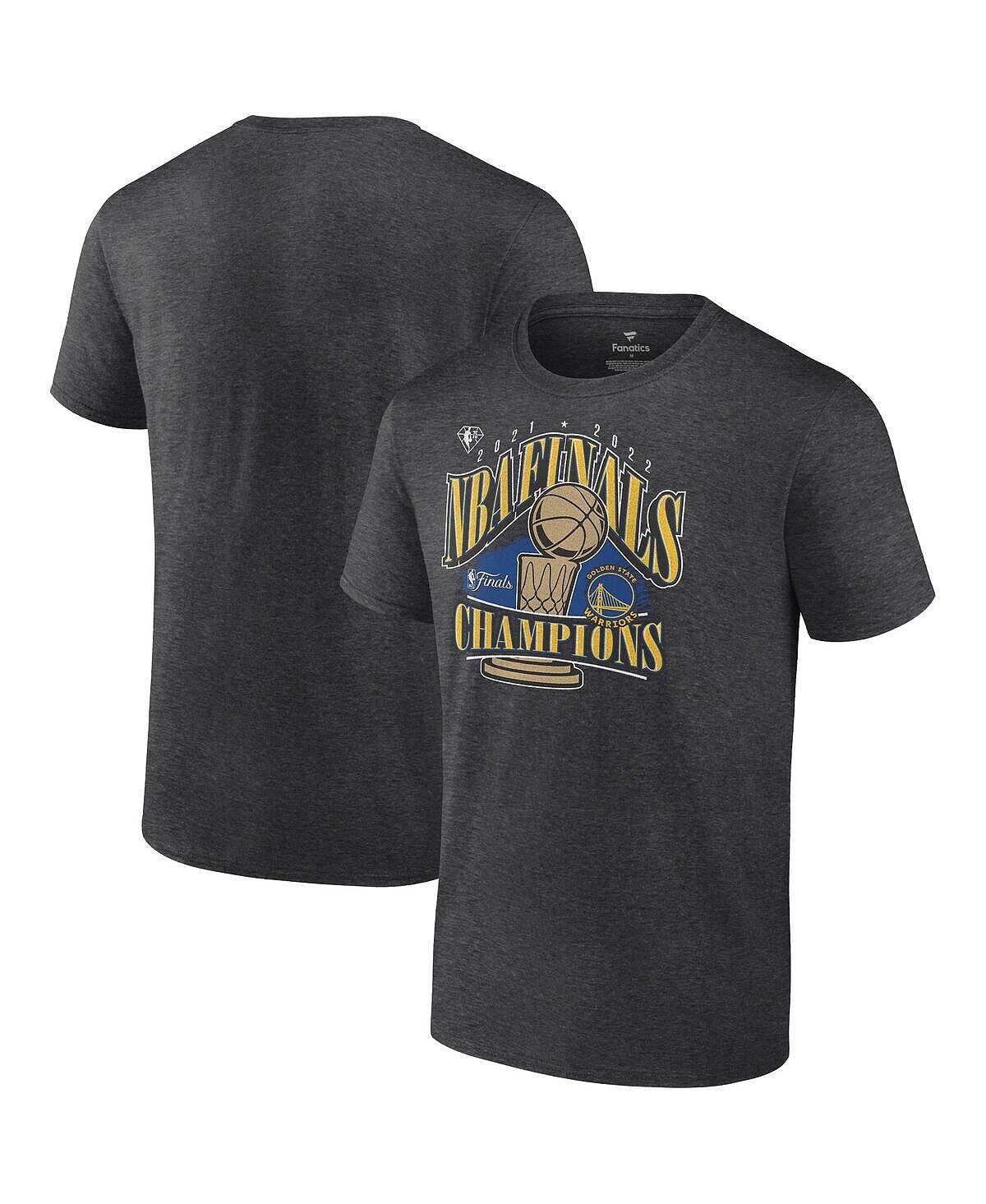Мужская фирменная футболка с надписью heathered charcoal golden state warriors 2022 nba finals champions delivery Fanatics, мульти
Мужская фирменная футболка с надписью heathered charcoal golden state warriors 2022 nba finals champions delivery Fanatics, мульти