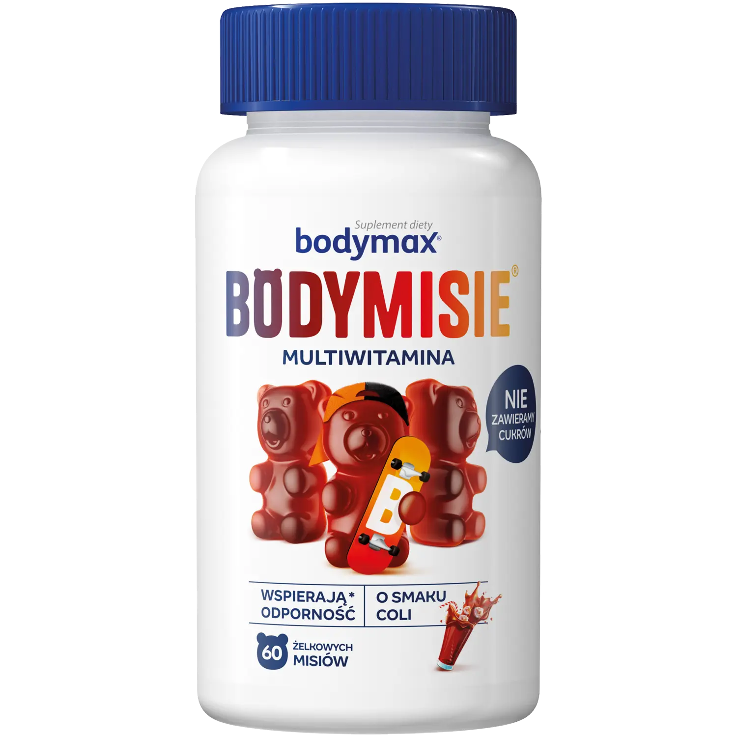 Bodymax BodyMisie Добавка в желе со вкусом колы, 60 шт./1 уп.
Bodymax BodyMisie Добавка в желе со вкусом колы, 60 шт./1 уп.