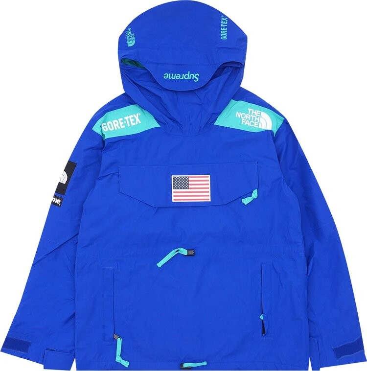 Куртка Supreme x The North Face Trans Antarctica Expedition Pullover Jacket 'Royal', синий 
Куртка Supreme x The North Face Trans Antarctica Expedition Pullover Jacket 'Royal', синий