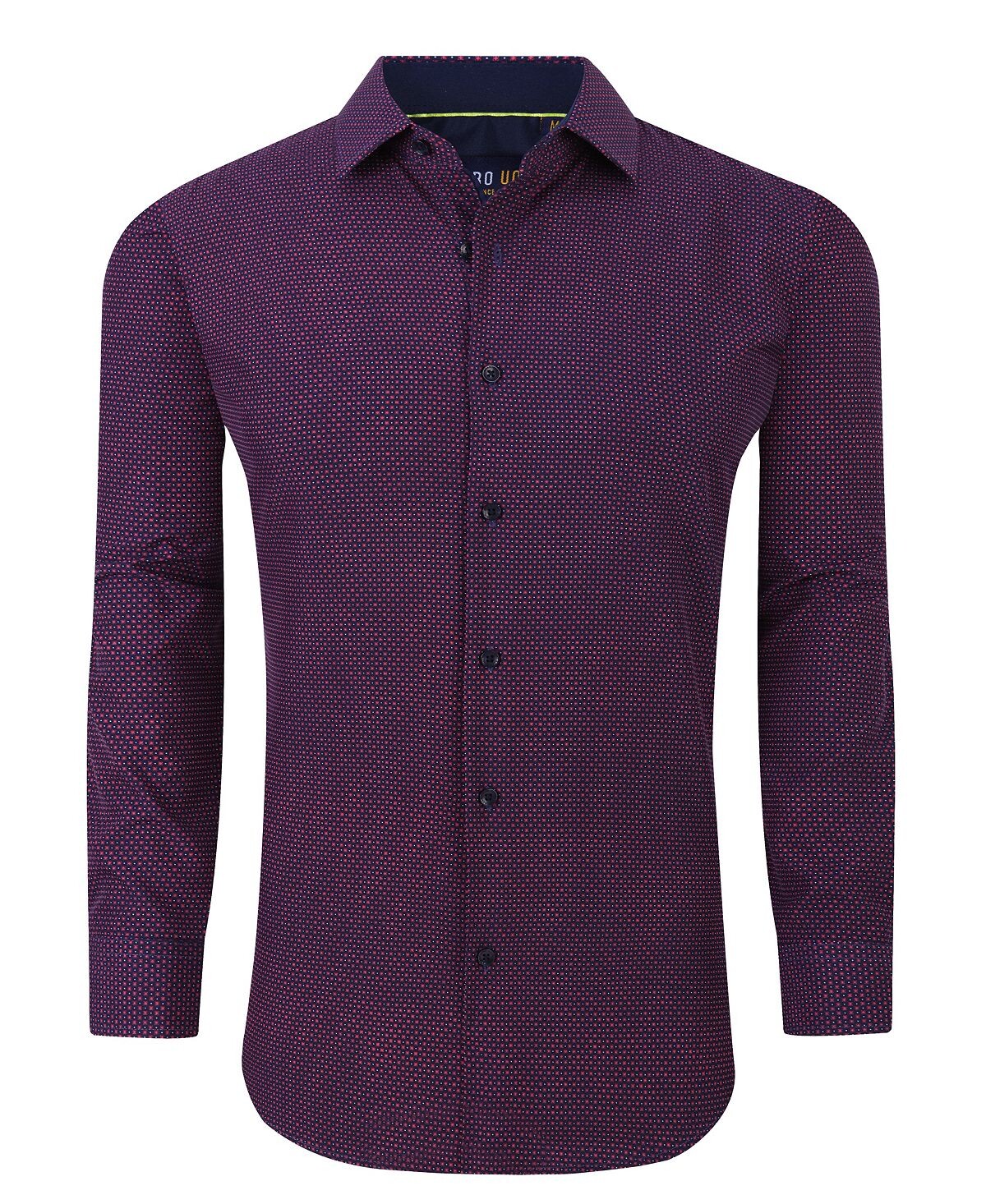 Мужская рубашка на пуговицах стрейч с геометрическим рисунком в четырех направлениях Azaro Uomo
Мужская рубашка на пуговицах стрейч с геометрическим рисунком в четырех направлениях Azaro Uomo