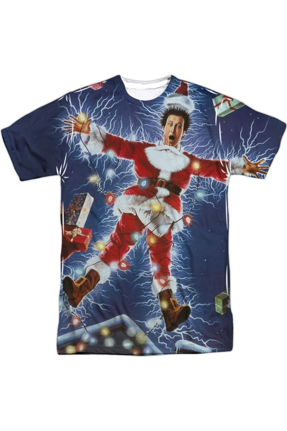 Футболка с коротким рукавом из полиэстера для взрослых с принтом «Рождественские каникулы» Gildan, белый
Футболка с коротким рукавом из полиэстера для взрослых с принтом «Рождественские каникулы» Gildan, белый