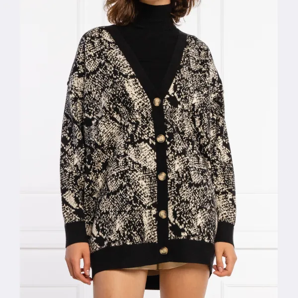 Свитер свободного кроя с добавлением шерсти Liu Jo, черный
Свитер свободного кроя с добавлением шерсти Liu Jo, черный