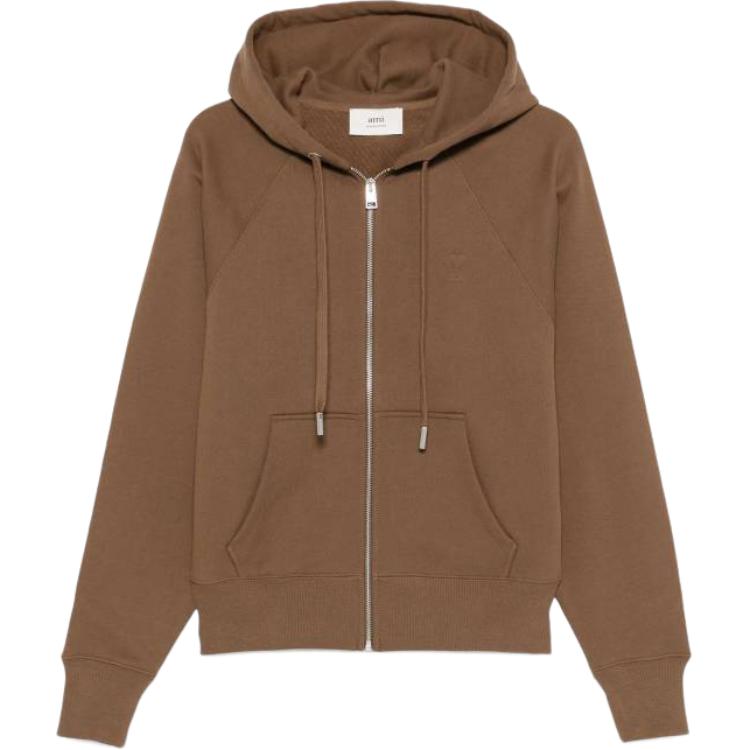 Толстовка с капюшоном на молнии Ami Ami De Coeur Amiparis, коричневый
Толстовка с капюшоном на молнии Ami Ami De Coeur Amiparis, коричневый