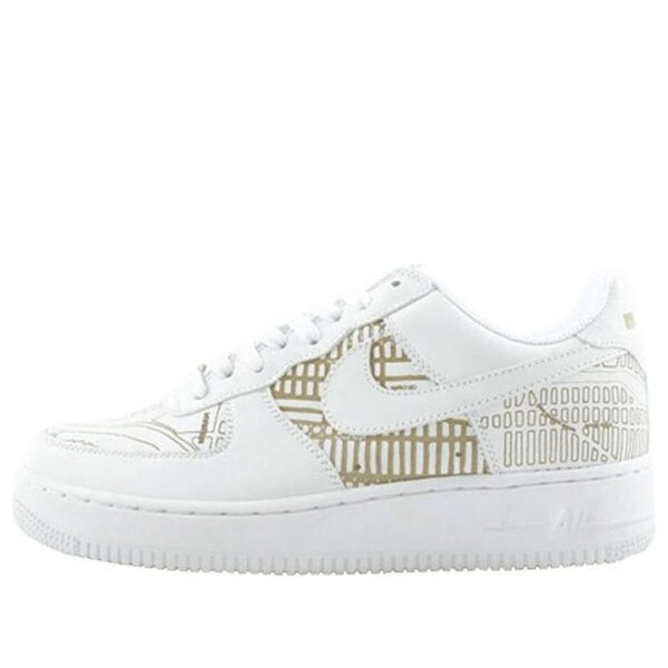 Кроссовки air force 1 премиум Nike, белый 
Кроссовки air force 1 премиум Nike, белый