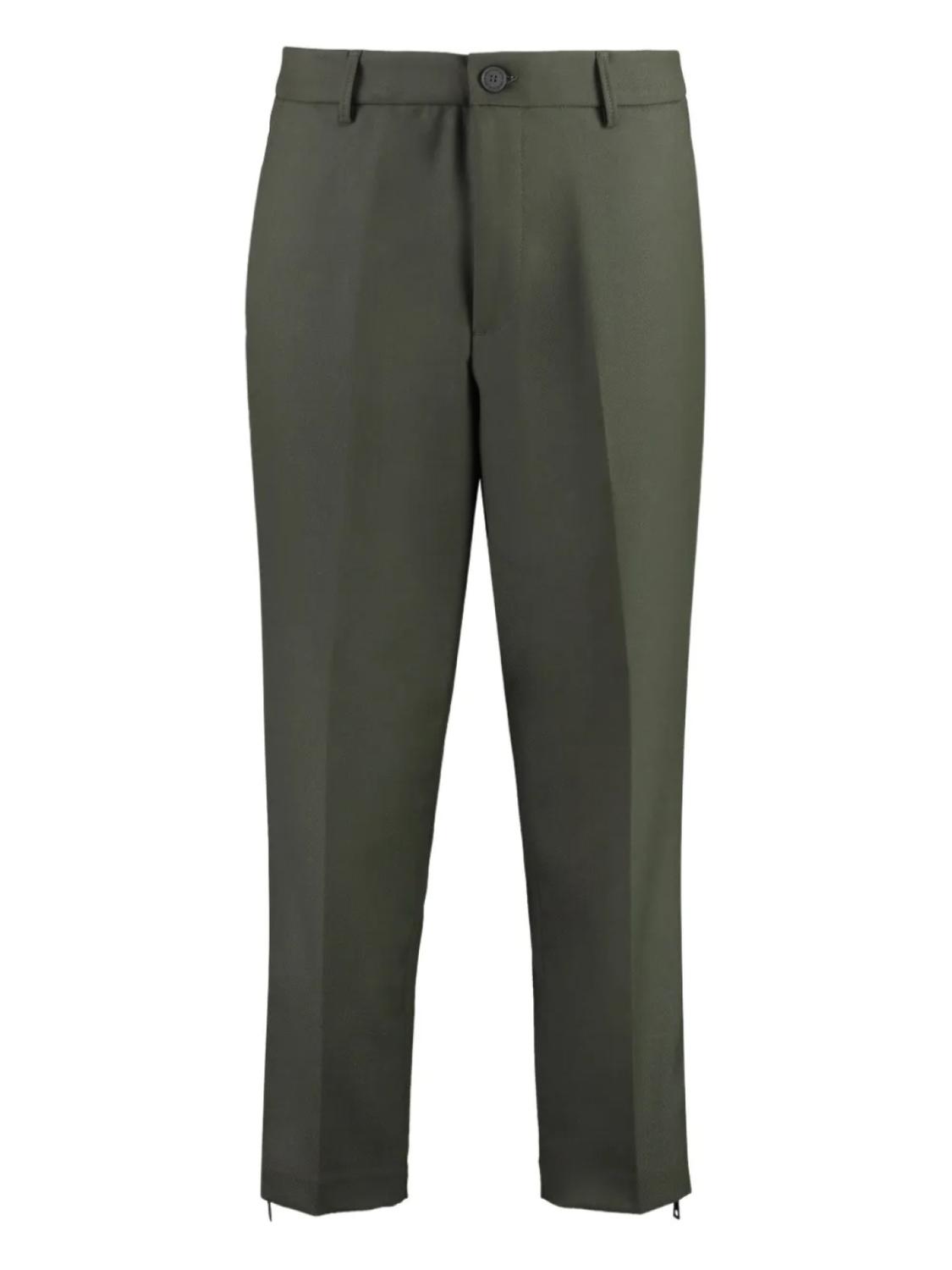 Брюки прямого кроя со стрелками Versace Jeans Couture, зеленый
Брюки прямого кроя со стрелками Versace Jeans Couture, зеленый