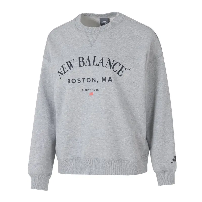 Серая женская толстовка New Balance, серый
Серая женская толстовка New Balance, серый