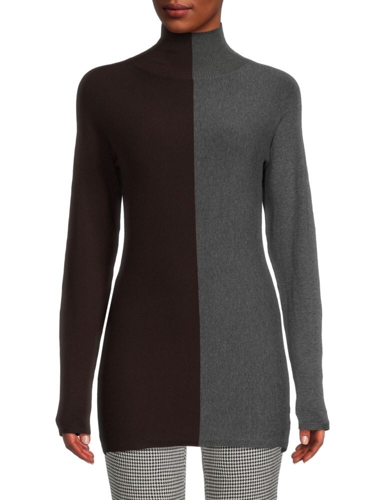 Свитер с водолазкой с цветными блоками Marrisa Wilson New York, черный
Свитер с водолазкой с цветными блоками Marrisa Wilson New York, черный