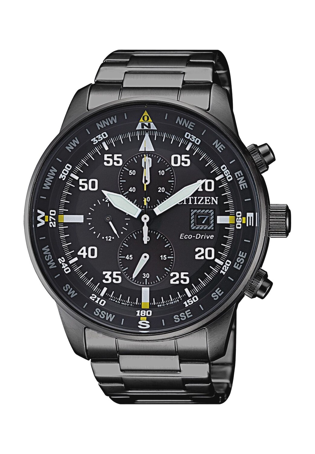 Мужской солнечный хронограф CA0695-84E CITIZEN, черный
Мужской солнечный хронограф CA0695-84E CITIZEN, черный