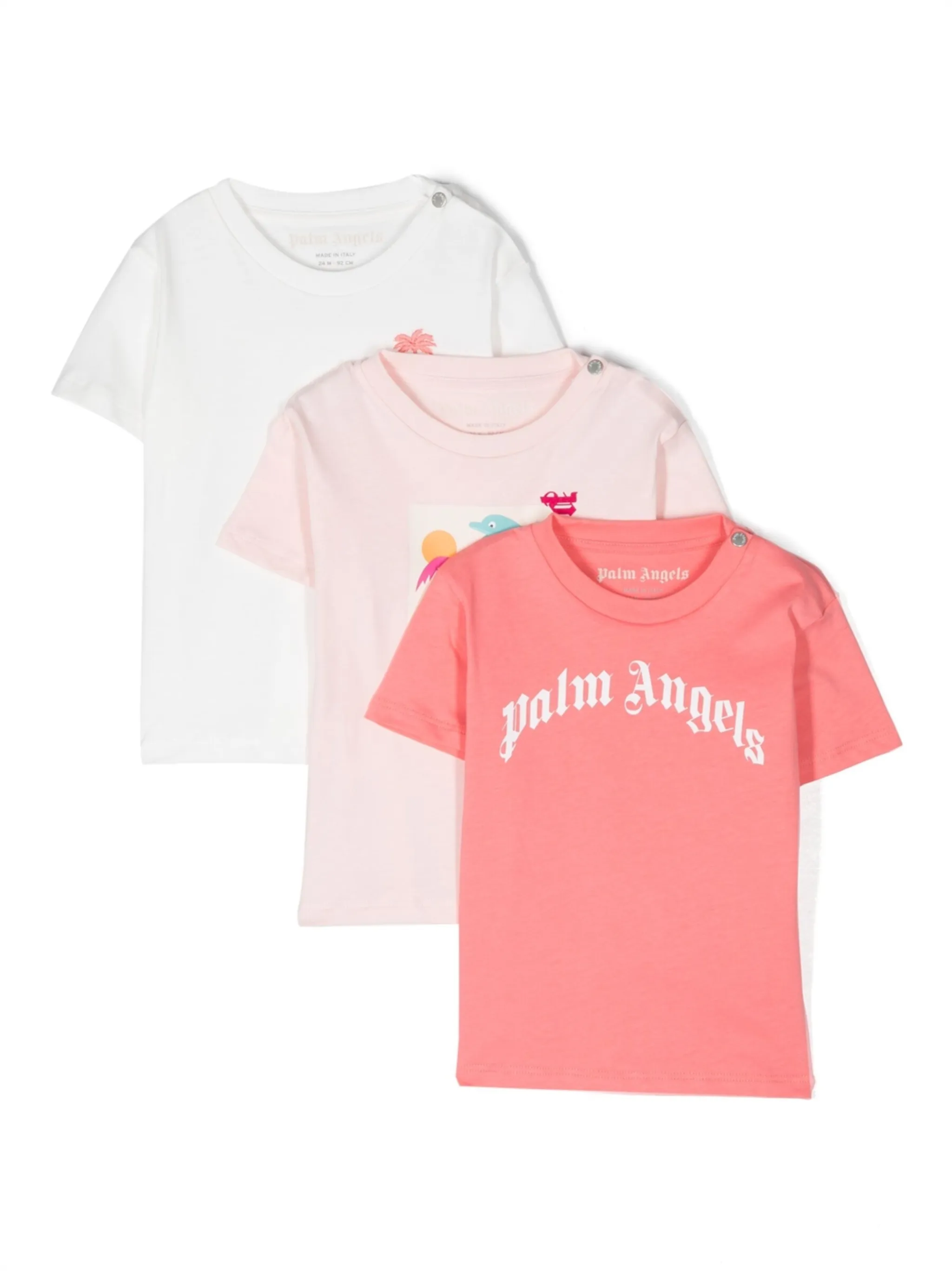 Комплект футболок Palm Angels Kids, розовый
Комплект футболок Palm Angels Kids, розовый