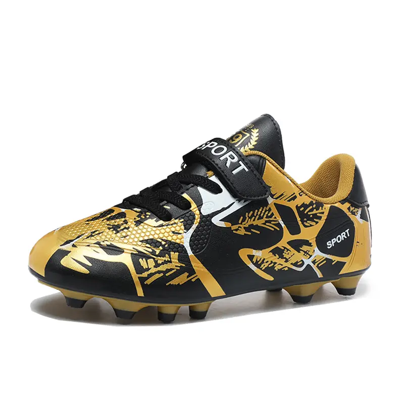 Детские футбольные бутсы с амортизацией, износостойкостью, балансировкой и низким верхом Peter pan, черный/золотой
Детские футбольные бутсы с амортизацией, износостойкостью, балансировкой и низким верхом Peter pan, черный/золотой