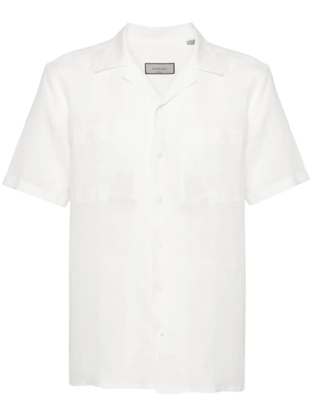 Льняная рубашка Canali, белый
Льняная рубашка Canali, белый