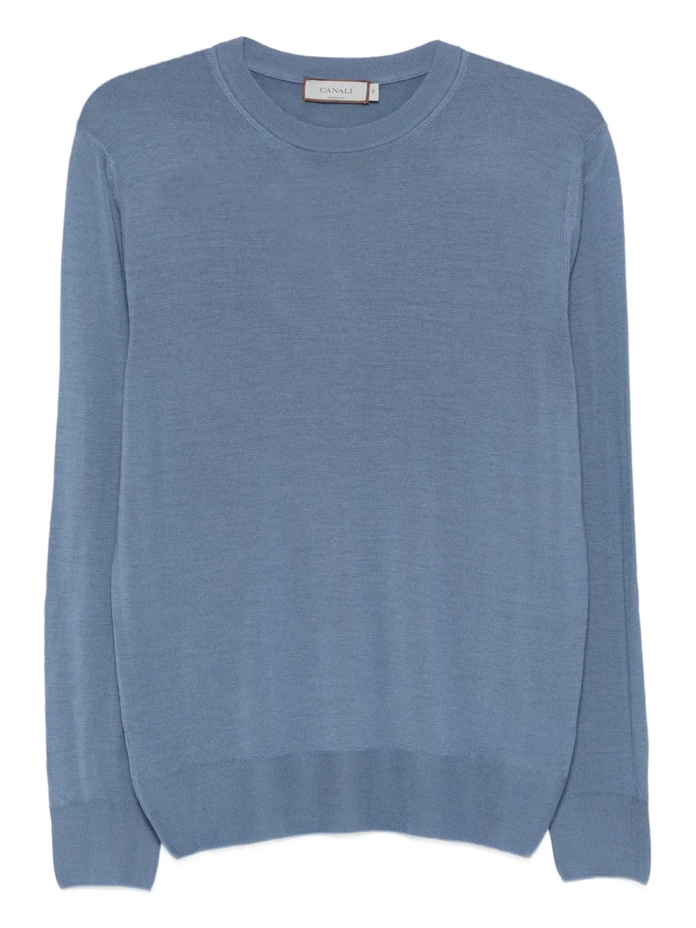 Шерстяная футболка с круглым вырезом Canali, синий
Шерстяная футболка с круглым вырезом Canali, синий