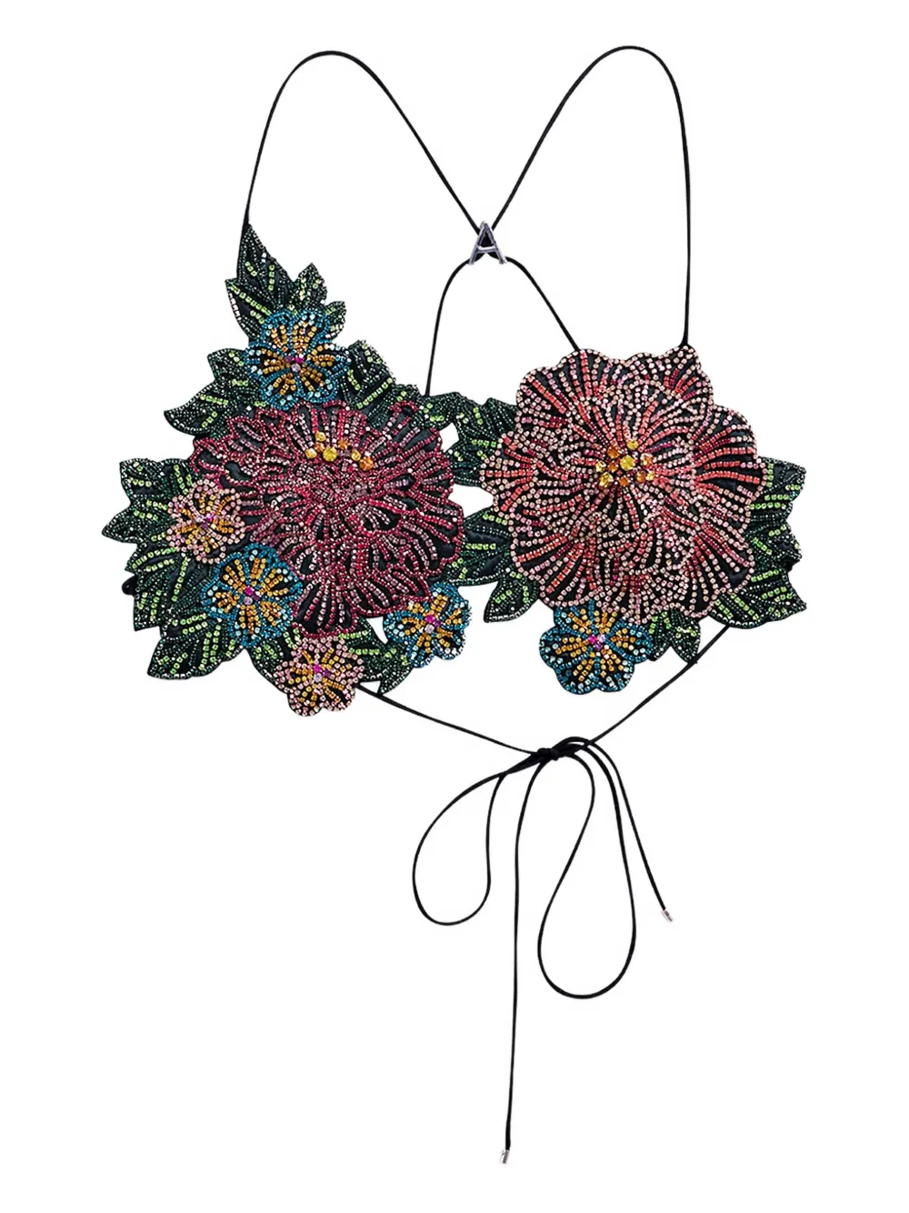 Топ с кристаллами AREA, мультиколор
Топ с кристаллами AREA, мультиколор