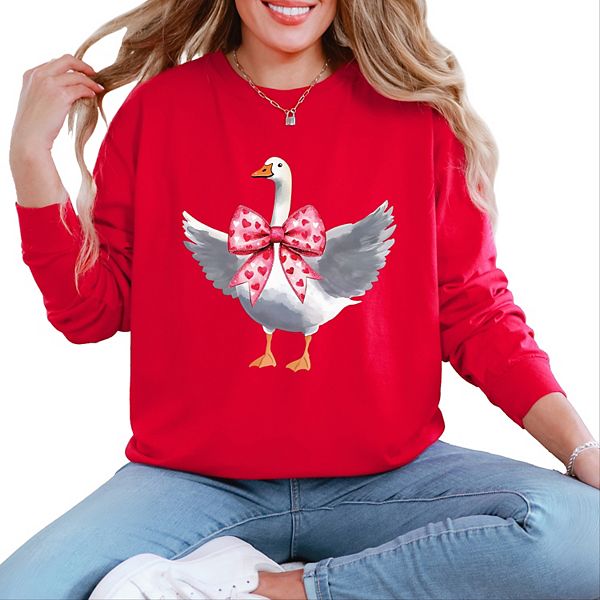 Валентинка goose coquette - женская футболка с длинным рукавом и принтом Simply Sage Market, Red, Зеленый, Валентинка goose coquette - женская футболка с длинным рукавом и принтом Simply Sage Market, Red
Валентинка goose coquette - женская футболка с длинным рукавом и принтом Simply Sage Market, Red, Зеленый, Валентинка goose coquette - женская футболка с длинным рукавом и принтом Simply Sage Market, Red