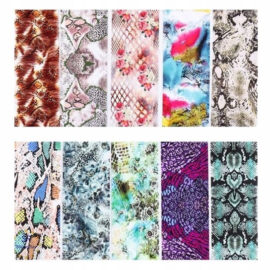 10x ТРАНСФЕРНАЯ ФОЛЬГА для ногтей 10смх4см НАБОР ЗМЕИ, КОЖА ЗМЕИ, Frezarkowo
10x ТРАНСФЕРНАЯ ФОЛЬГА для ногтей 10смх4см НАБОР ЗМЕИ, КОЖА ЗМЕИ, Frezarkowo