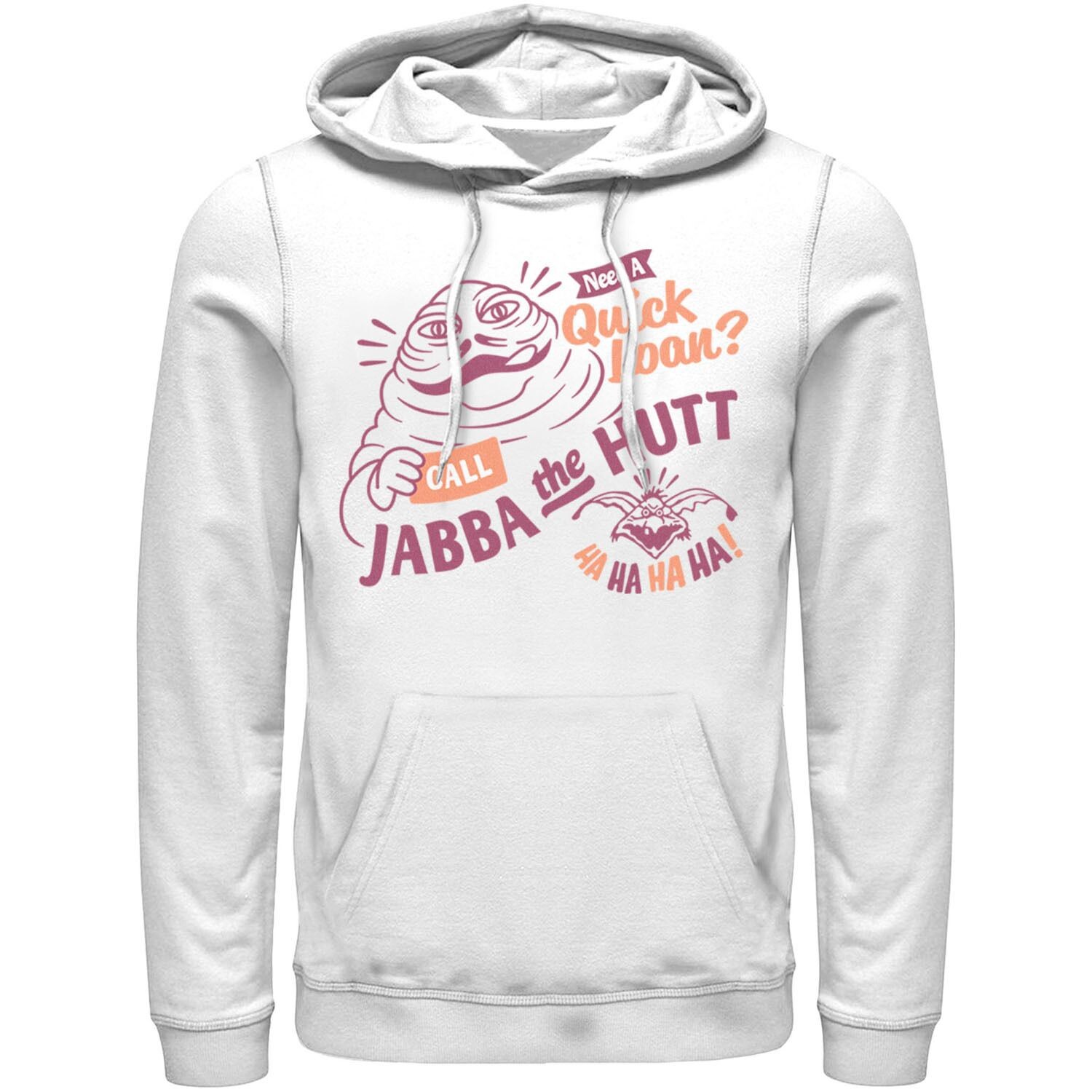Мужская толстовка с капюшоном «Джабба Хатт» из «Звездных войн» Нужна быстрая ссуда Licensed Character
Мужская толстовка с капюшоном «Джабба Хатт» из «Звездных войн» Нужна быстрая ссуда Licensed Character