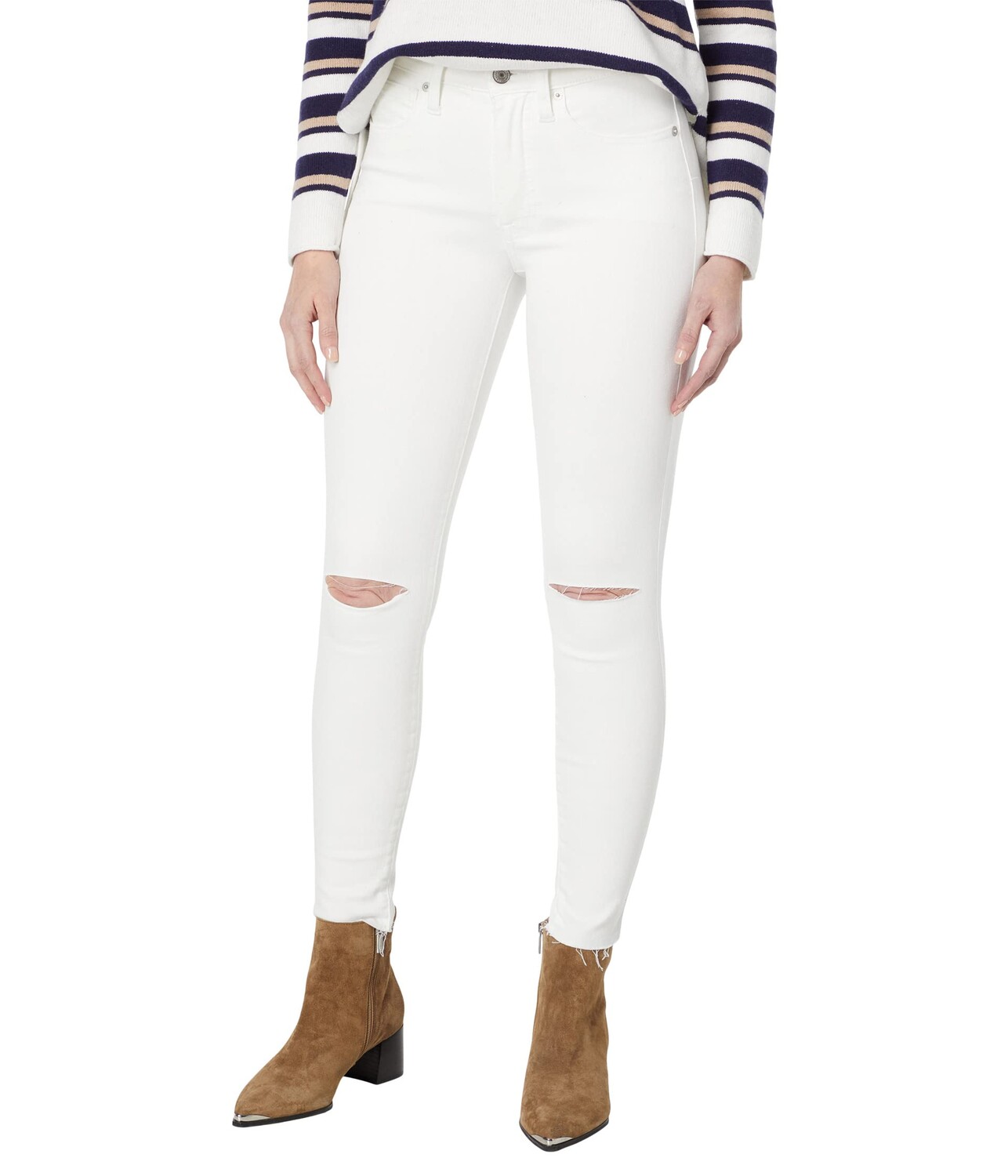 Джинсы Lucky Brand, High-Rise Bridgette Skinny Jeans in Bright White Destructed
Джинсы Lucky Brand, High-Rise Bridgette Skinny Jeans in Bright White Destructed