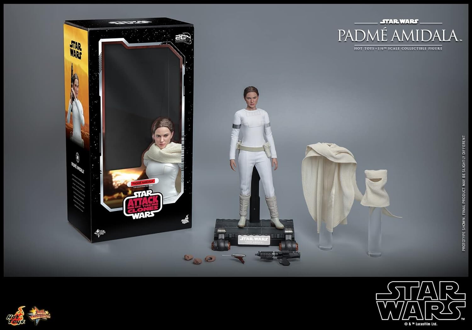 Фигурка Hot Toys Star Wars, Episode II Attack Of The Clones Padme Amidala 1:6 MMS678, 27 см
Фигурка Hot Toys Star Wars, Episode II Attack Of The Clones Padme Amidala 1:6 MMS678, 27 см
