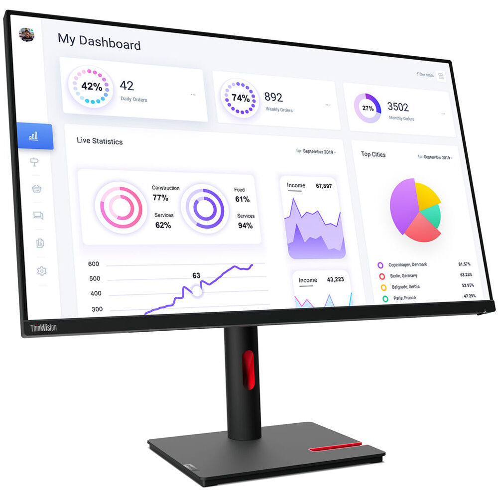 Монитор Lenovo ThinkVision 21,5 дюйма (черный)
Монитор Lenovo ThinkVision 21,5 дюйма (черный)