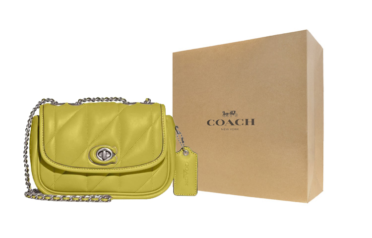 COACH Мягкая кожаная сумка через плечо
COACH Мягкая кожаная сумка через плечо