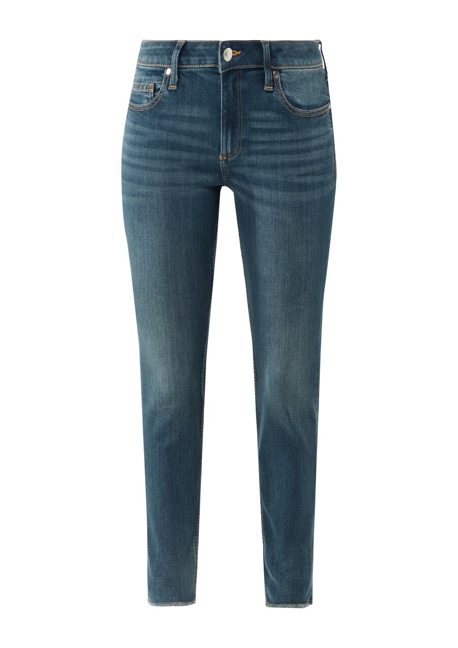 Узкие брюки QS, синий
Узкие брюки QS, синий