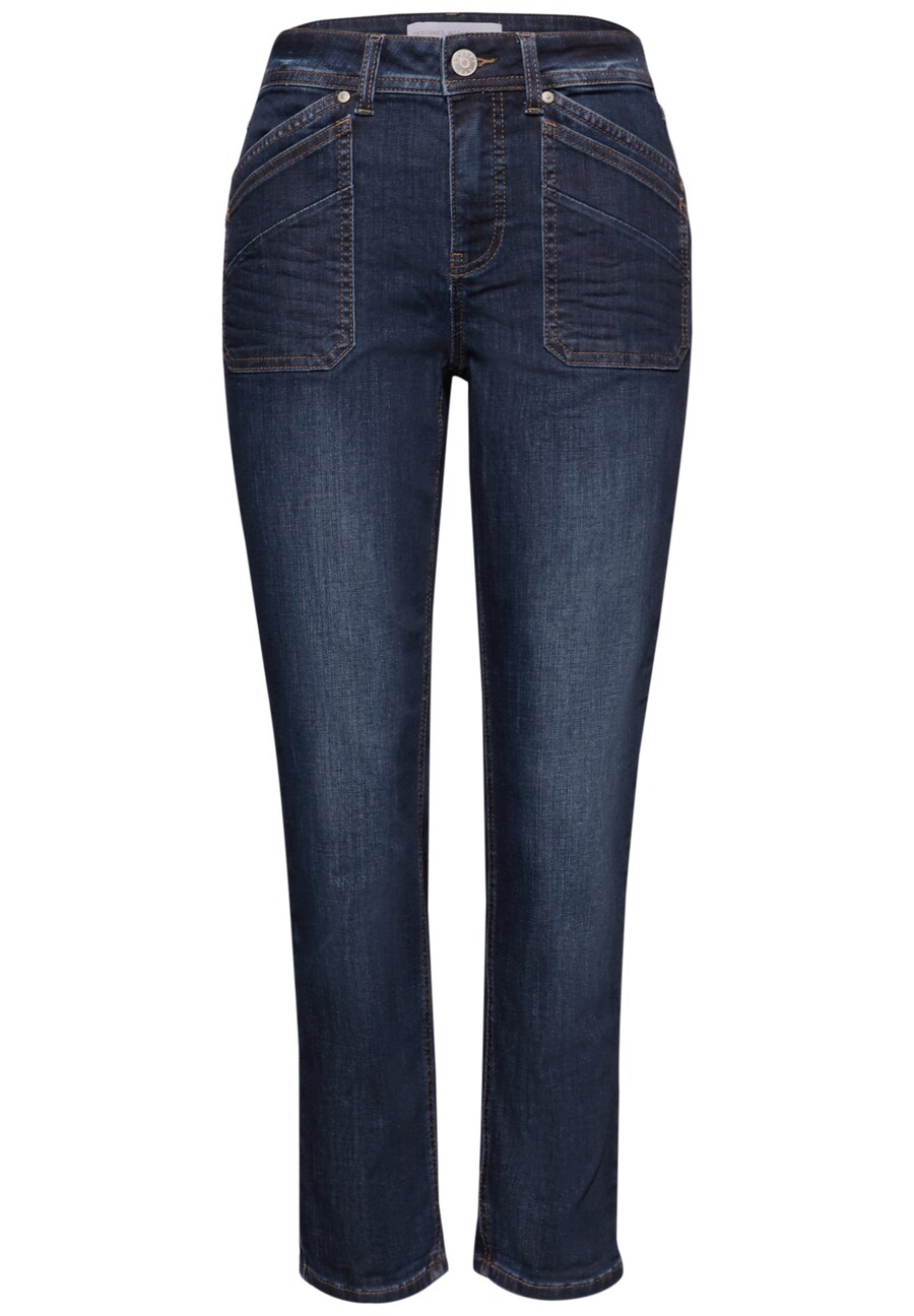 Узкие джинсы STREET ONE, темно-синий
Узкие джинсы STREET ONE, темно-синий