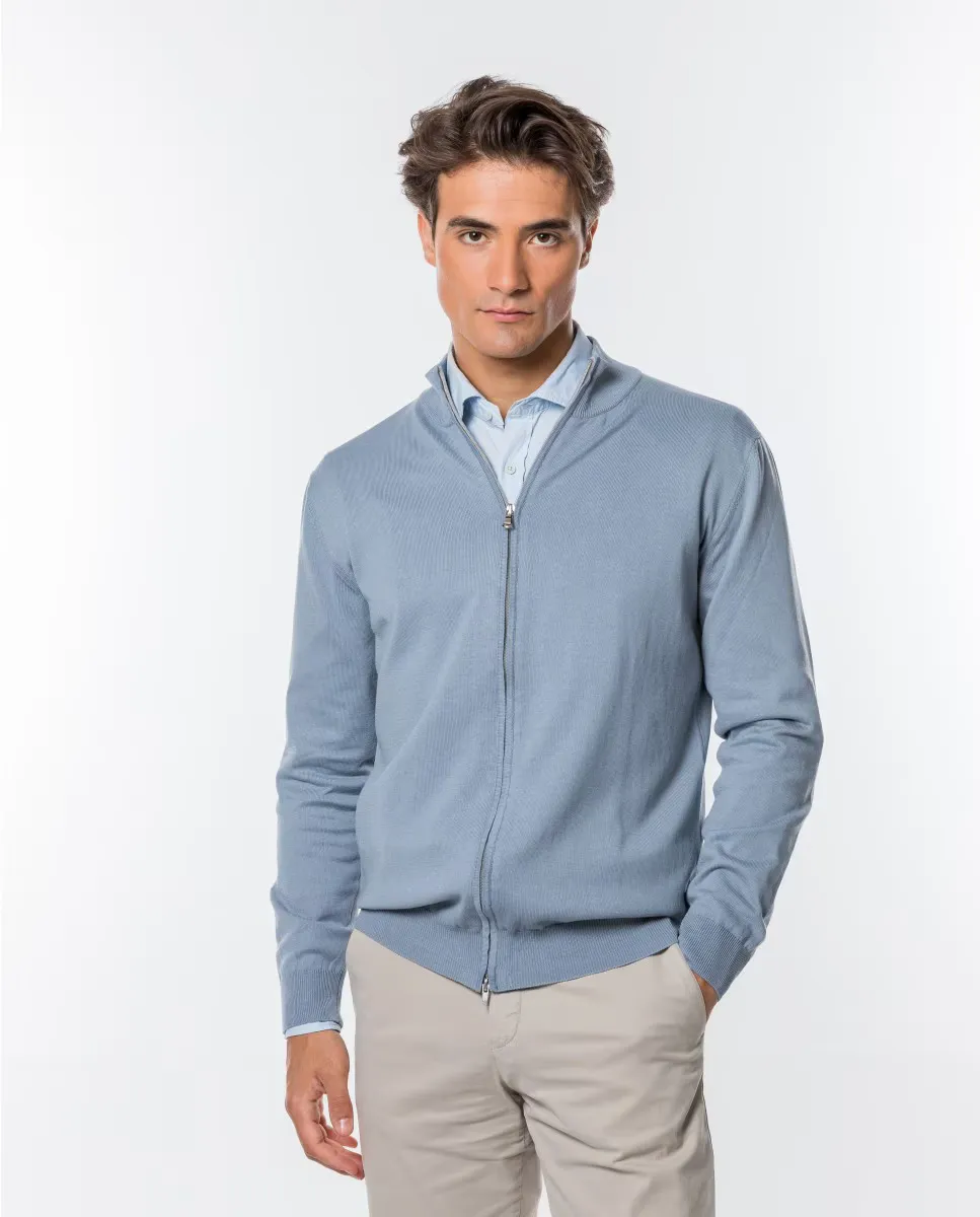 Мужской кардиган из 100% хлопка светло-серого цвета Wickett Jones, светло-серый
Мужской кардиган из 100% хлопка светло-серого цвета Wickett Jones, светло-серый