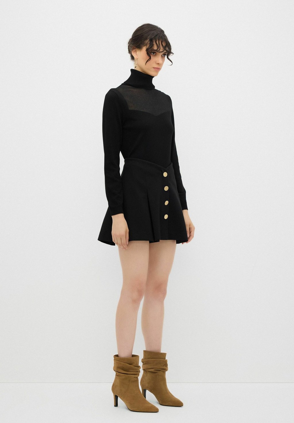 Юбка А-силуэта BUTTON DETAILED adL, черный
Юбка А-силуэта BUTTON DETAILED adL, черный