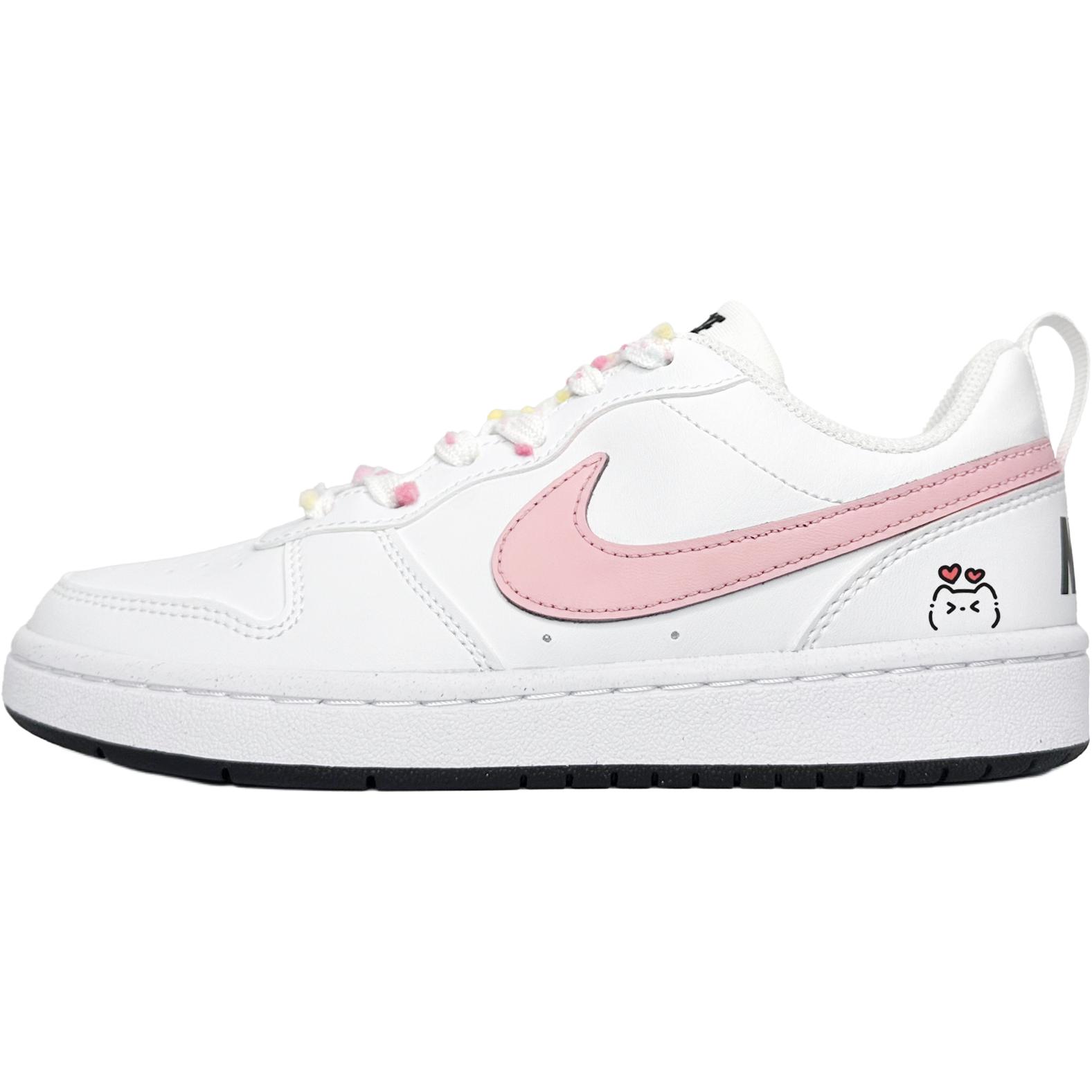 Nike Court Borough нескользкие устойчивые к истиранию низкие детские скейтбординг кроссовки Pink для подростков
Nike Court Borough нескользкие устойчивые к истиранию низкие детские скейтбординг кроссовки Pink для подростков