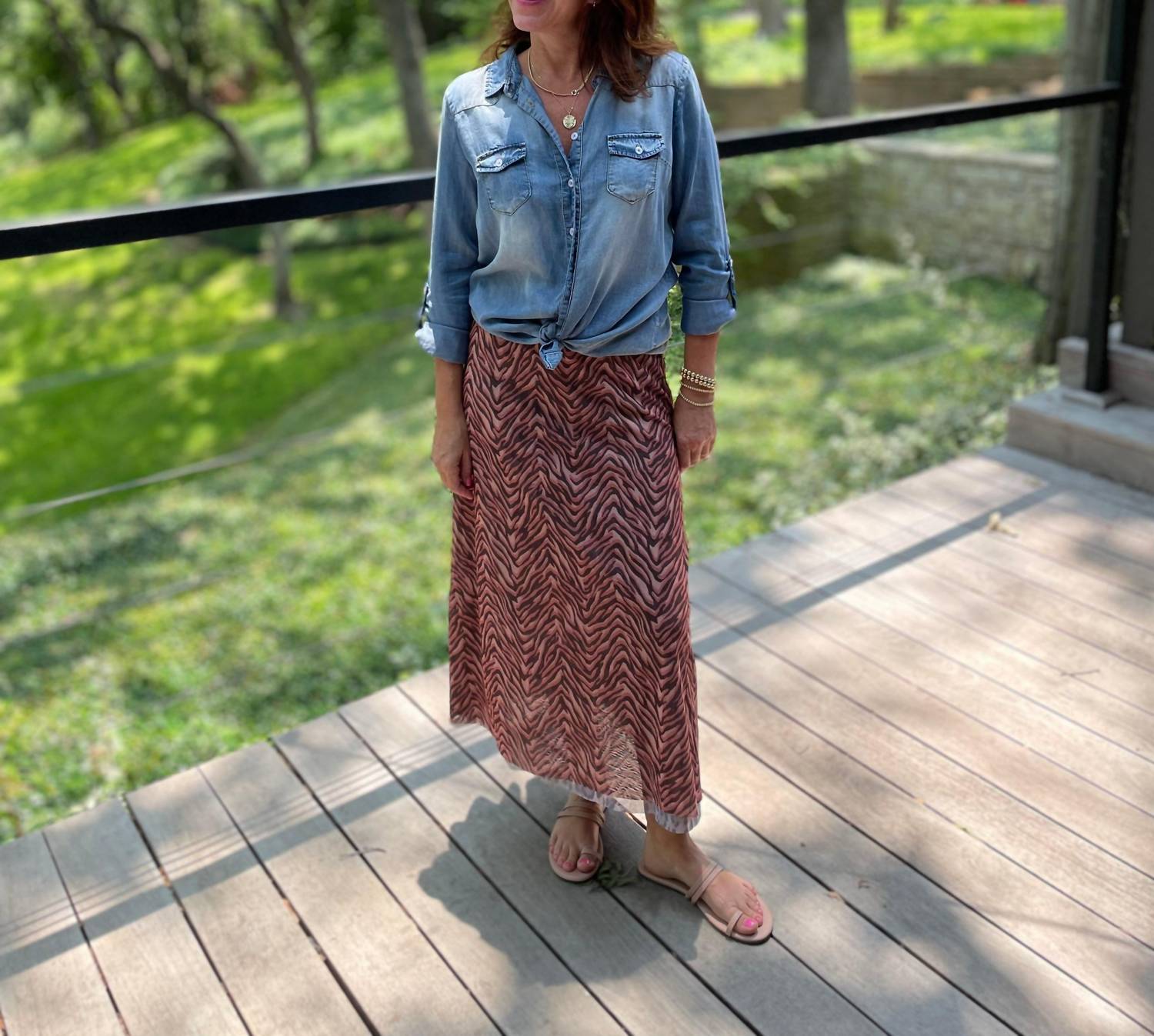 Двусторонняя юбка макси в леопардовом/тигровом цвете Save The Faith
Двусторонняя юбка макси в леопардовом/тигровом цвете Save The Faith