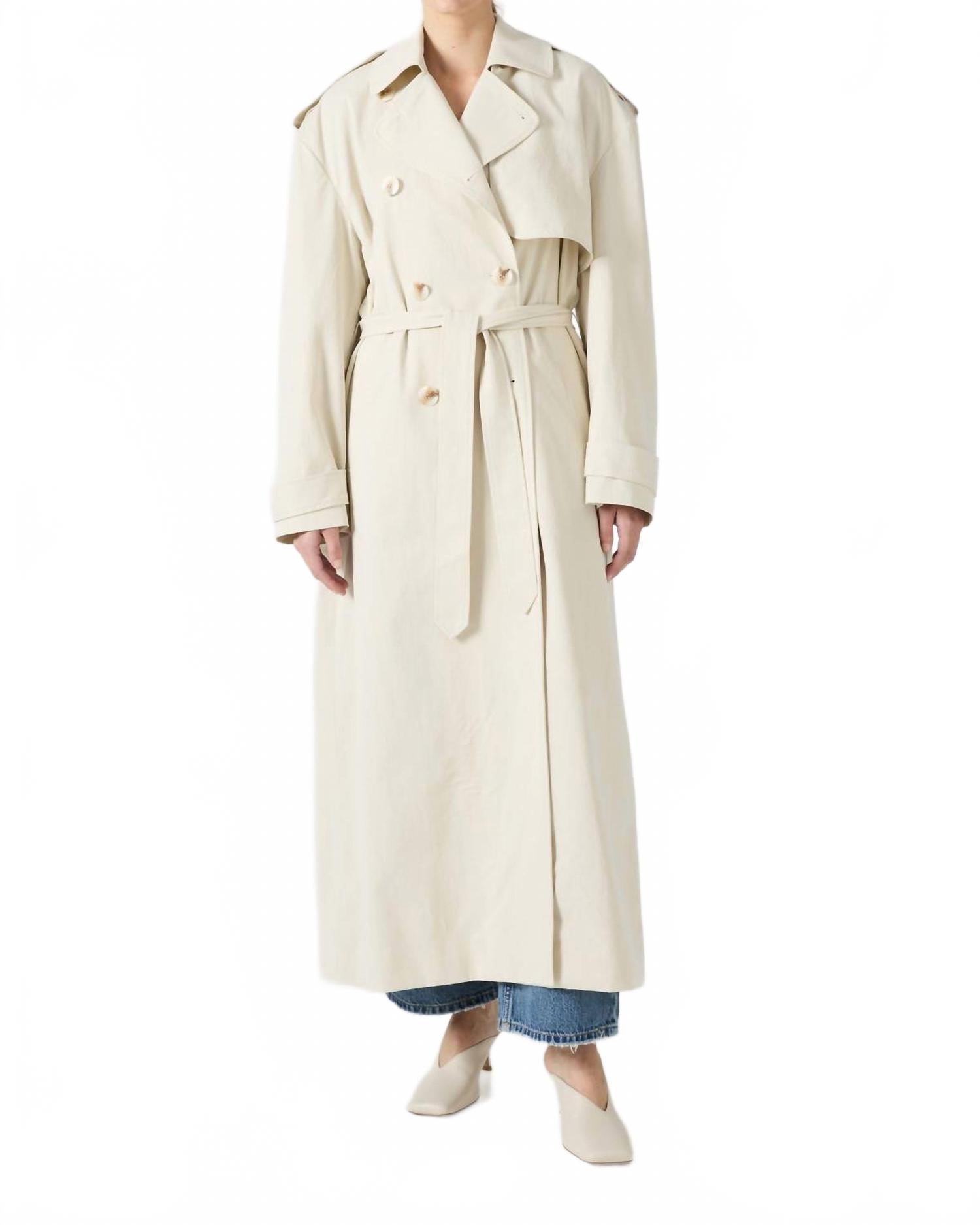 Тренч Transit в цвете пыль THIRD FORM, Dust
Тренч Transit в цвете пыль THIRD FORM, Dust